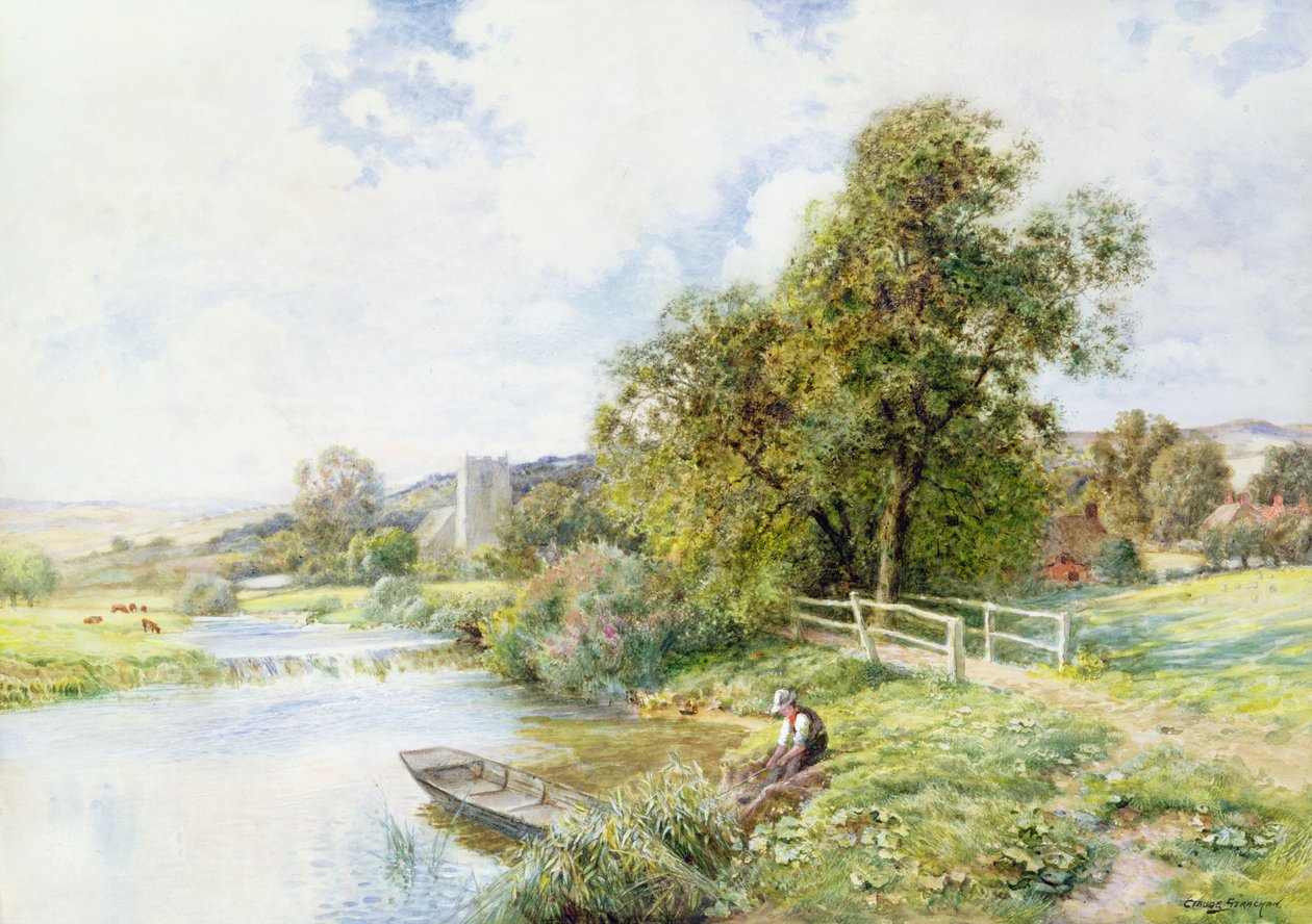 El joven pescador de Arthur Claude Strachan