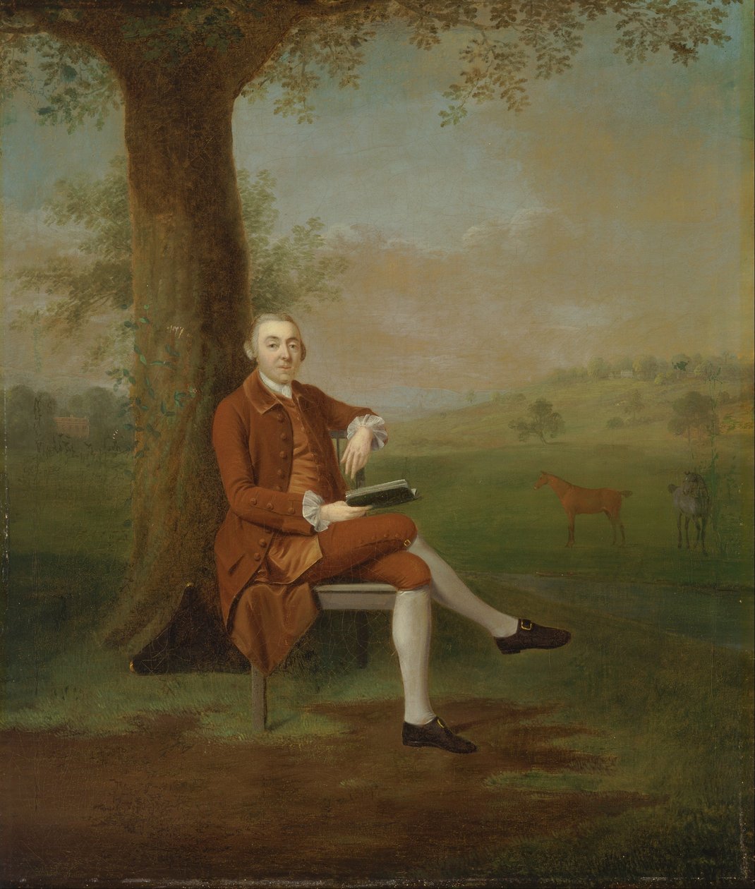 John Trevor, 3er Barón Trevor, de St. Annes Hill, Surrey, y Trevalyn Hall, Denbighshire anteriormente T. Travers, Esq. de Arthur Devis