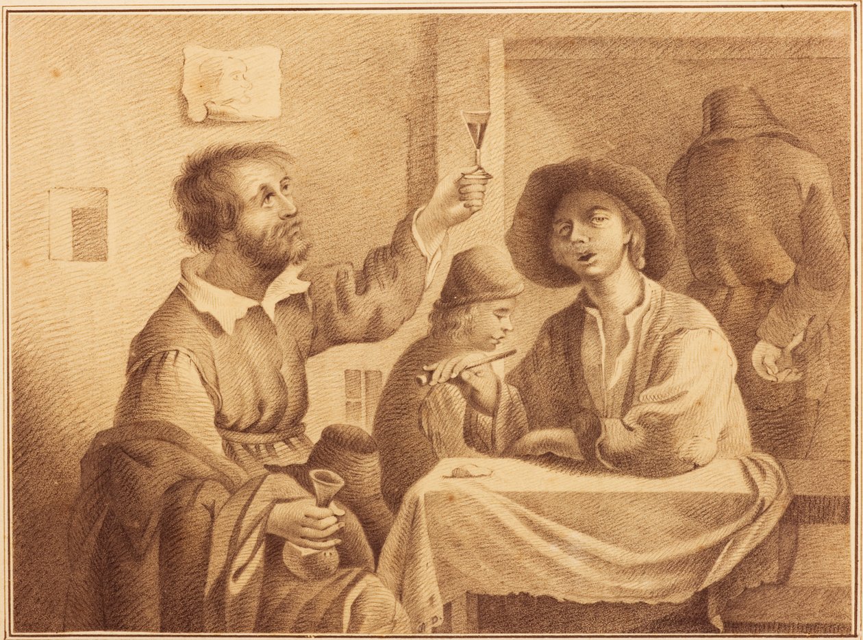 Escena de taberna de Arthur Devis