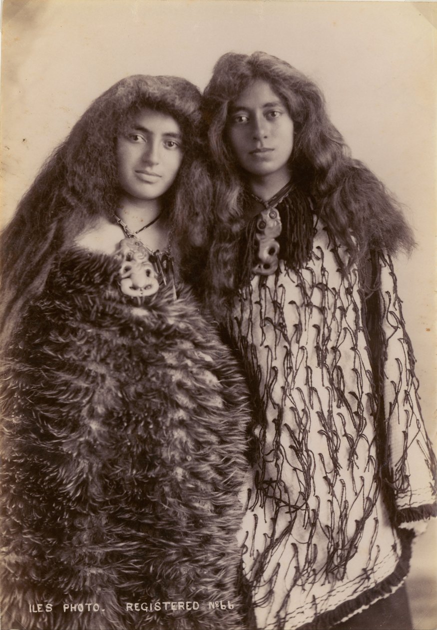 Mujeres maoríes, Nueva Zelanda de Arthur James Iles
