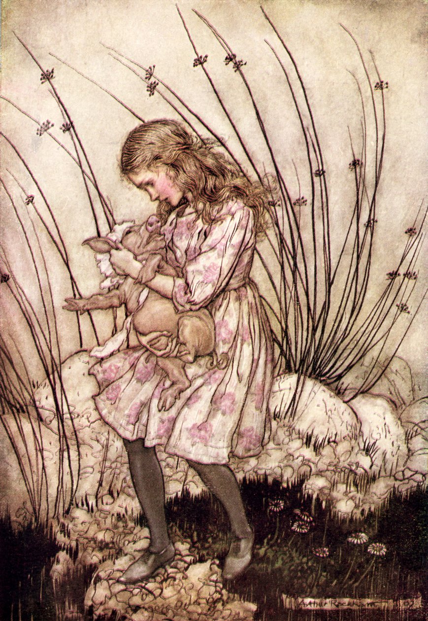 Las aventuras de Alicia en el país de las maravillas de Lewis Carroll de Arthur Rackham