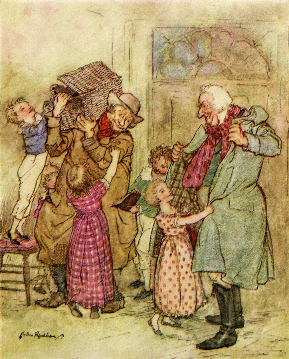 Cuento de Navidad de Charles Dickens de Arthur Rackham