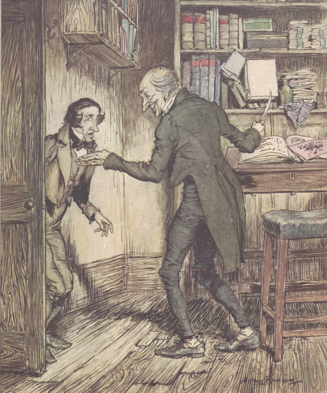 No voy a soportar este tipo de cosas de Arthur Rackham