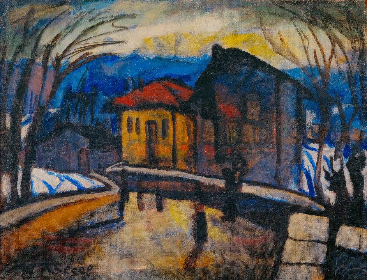 Calle del Pueblo Suizo de Arthur Segal