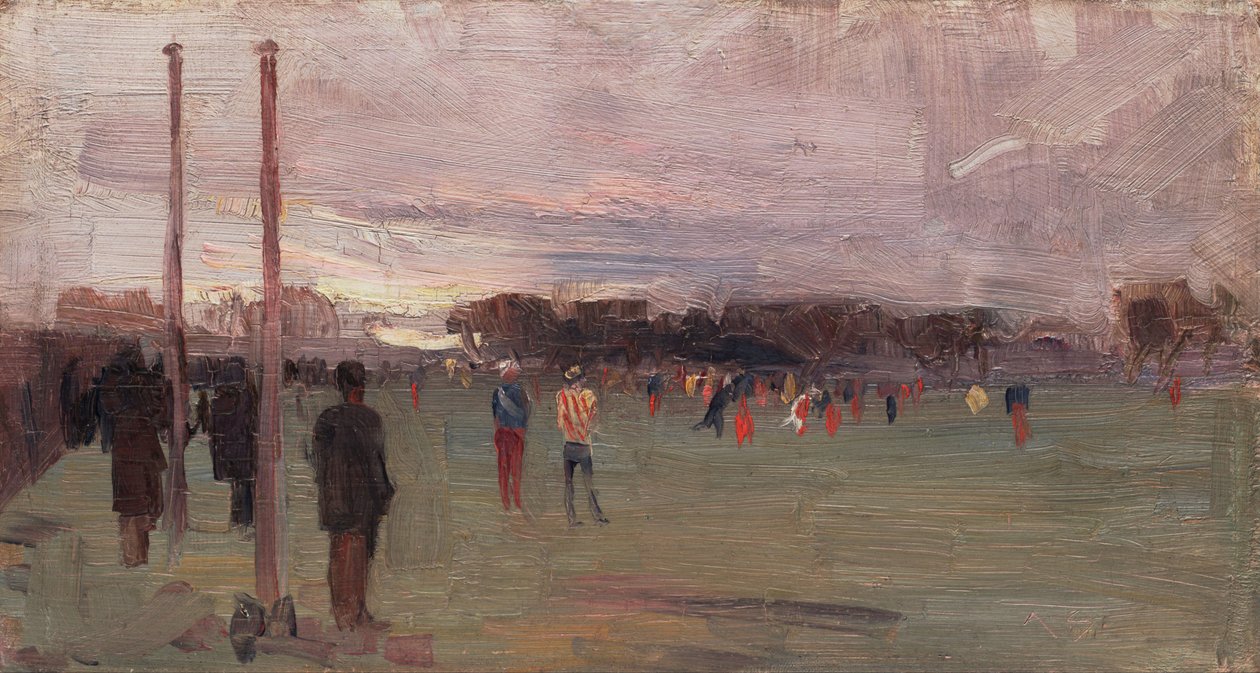 El juego nacional de Arthur Streeton