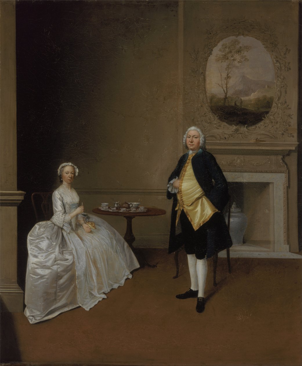 El Sr. y la Sra. Hill de Arthur Devis