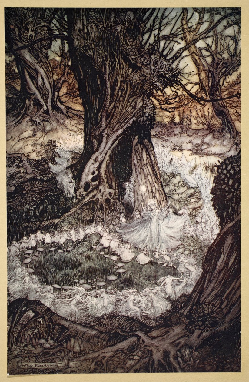Ven, ahora un rondel, ilustración de 