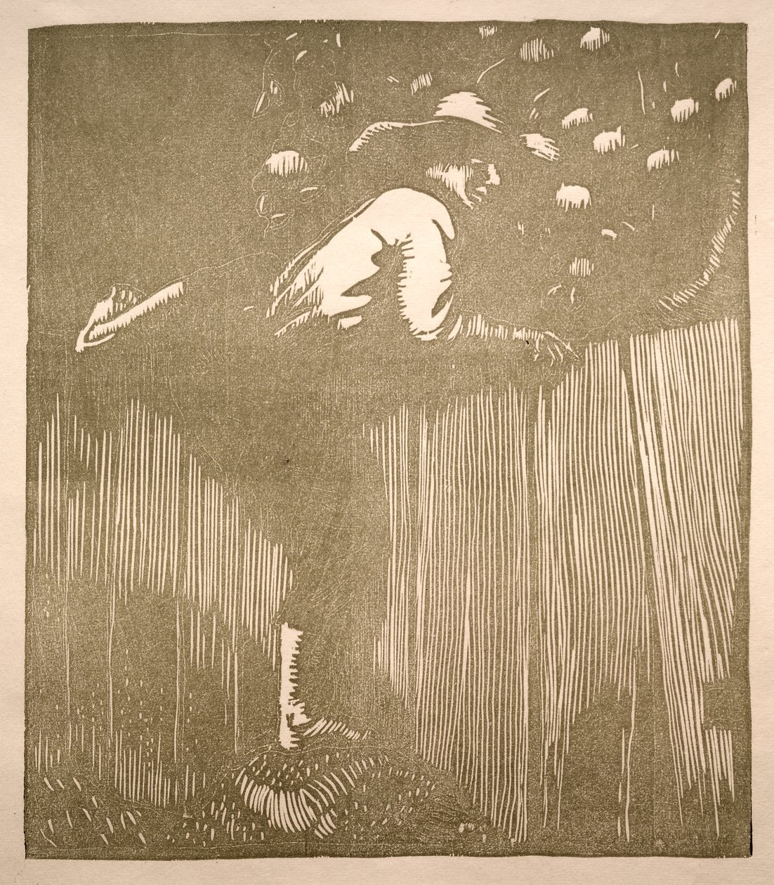 Recogiendo manzanas de Arthur Allen Lewis