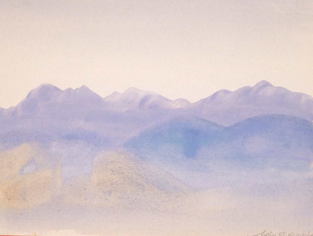 Niebla azul de Arthur B. Davies