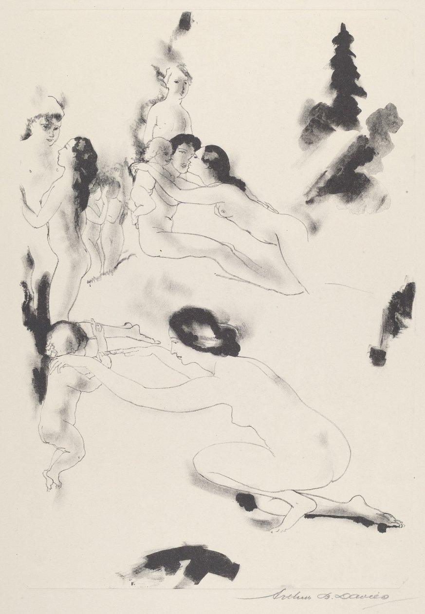 Huerto de Abundancias de Arthur B. Davies