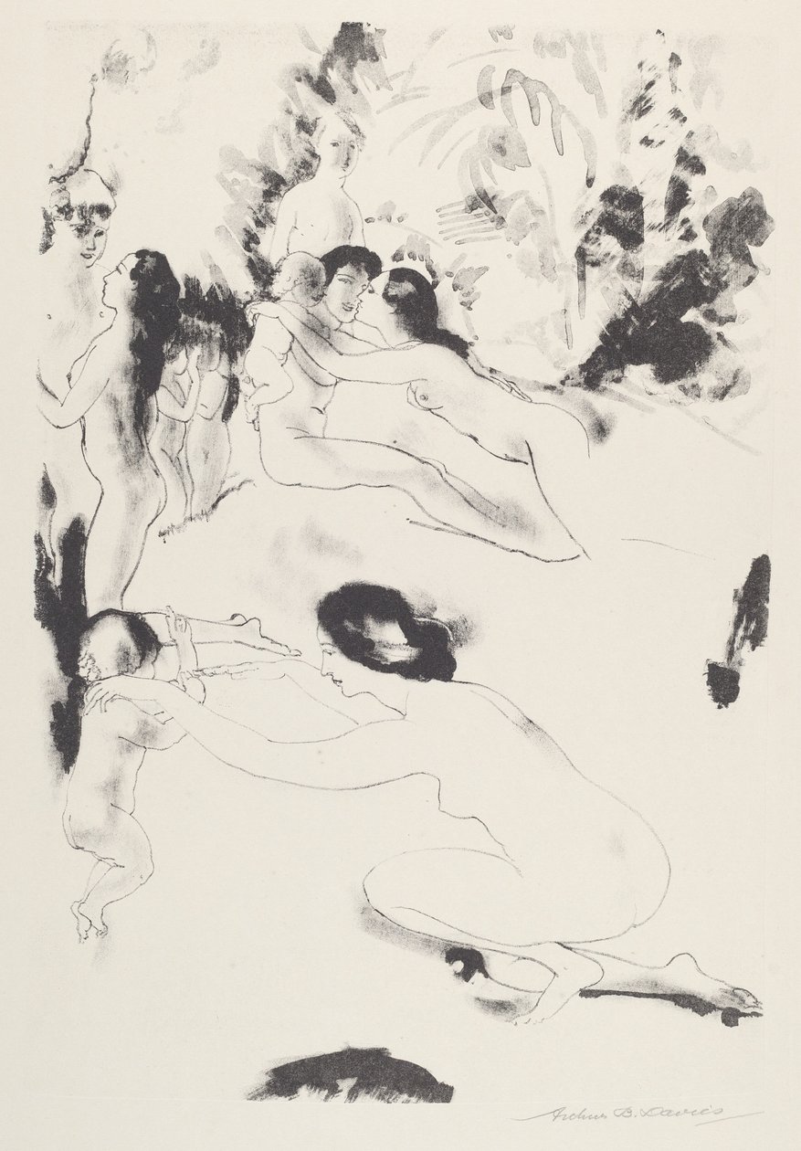 Huerto de Abundancias de Arthur B. Davies