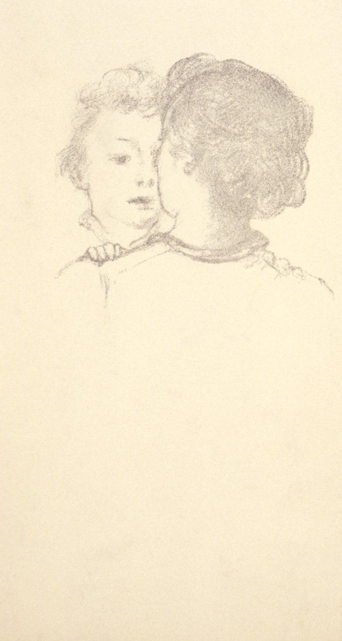 Rab (frente a una mujer) de Arthur B. Davies