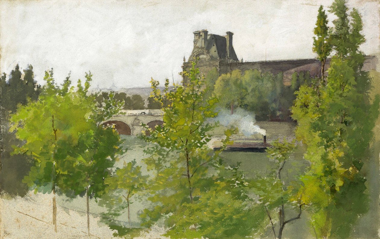 Arthur B. Davies, Louvre de Arthur Bowen Davies