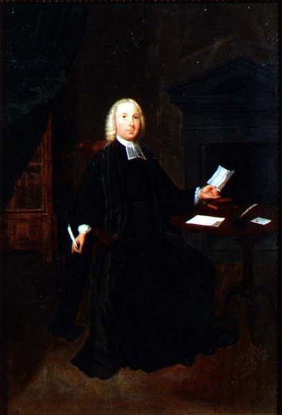 Retrato del reverendo William Farington, vicario de Leigh en Lancashire, c.1741-42 de Arthur Devis