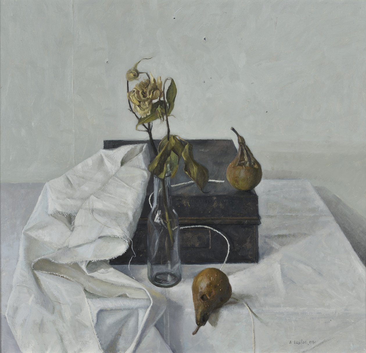 La caja y las peras podridas, 1990 de Arthur Easton