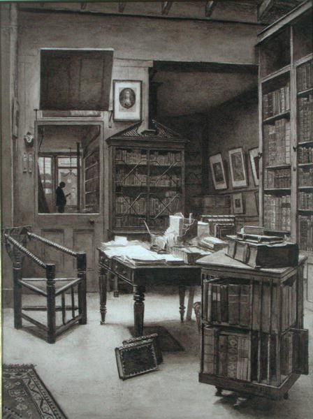 El Interior de una Librería de Arthur Ellis