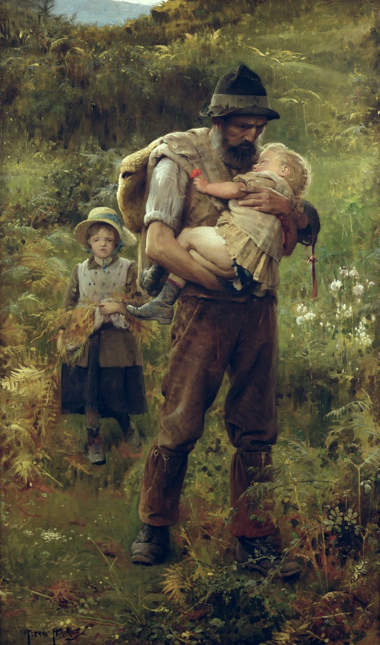 Una carga pesada de Arthur Hacker