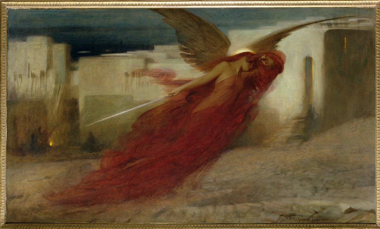 Y entonces hubo un gran clamor en Egipto, 1897 de Arthur Hacker