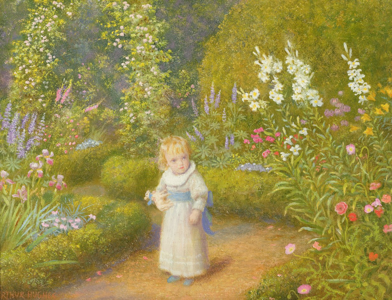 Alicia en el país de las maravillas de Arthur Hughes