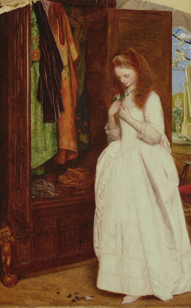 La Bella y la Bestia de Arthur Hughes