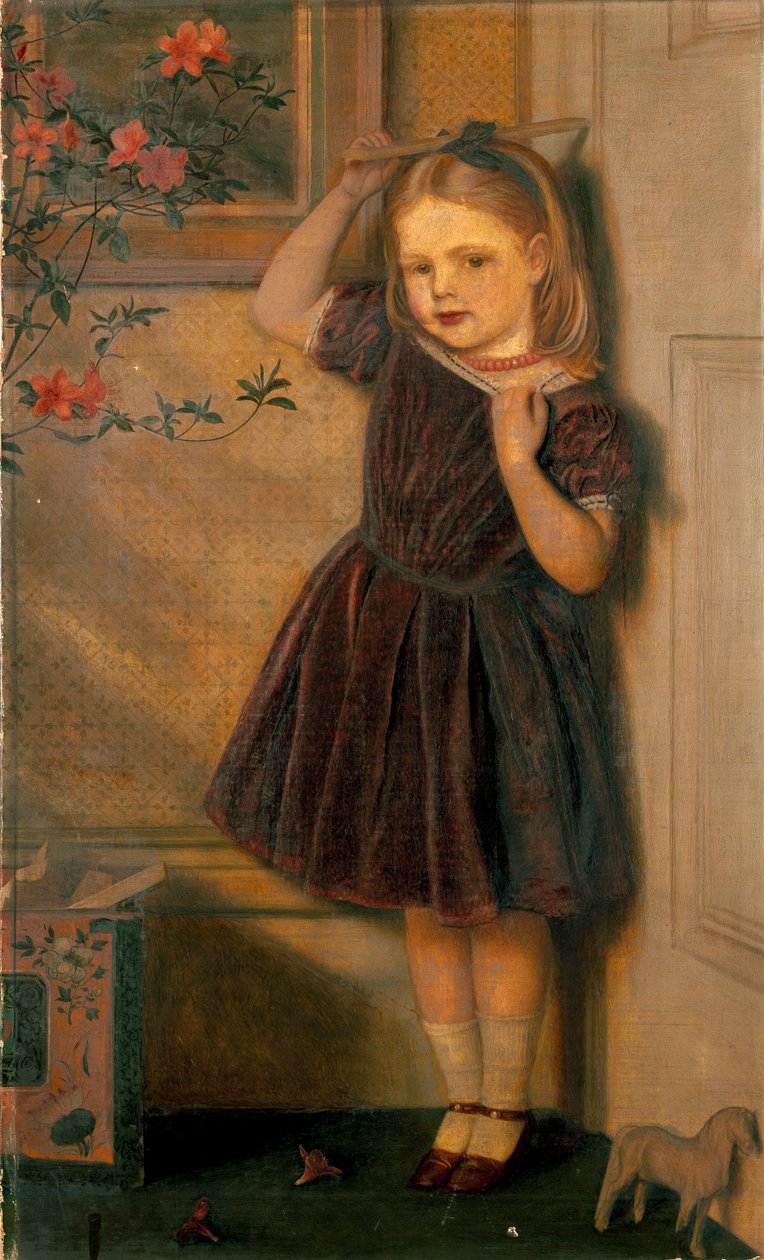 Cecily Ursula, de tres años de Arthur Hughes