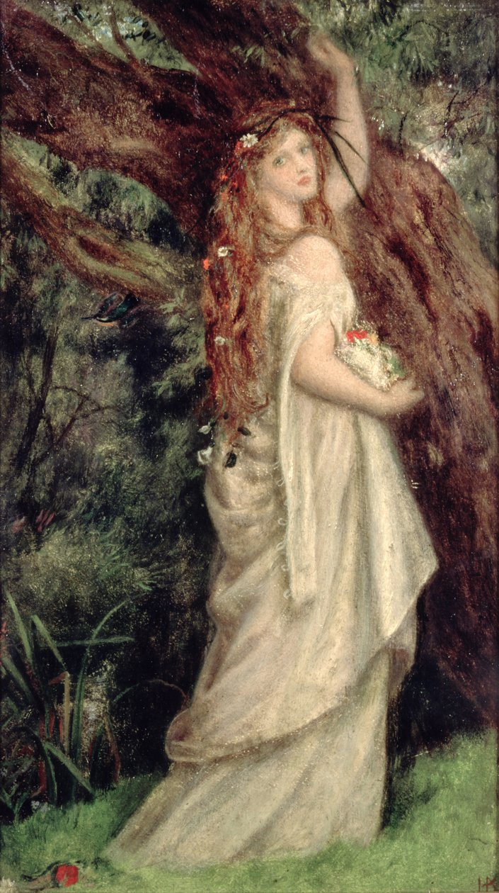 Ofelia de Arthur Hughes