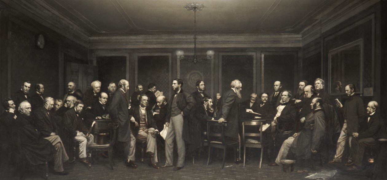 El Comité Central Ejecutivo de la Hambruna del Algodón de Arthur Hughes