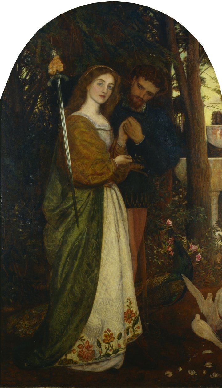 El cenador guardado de Arthur Hughes