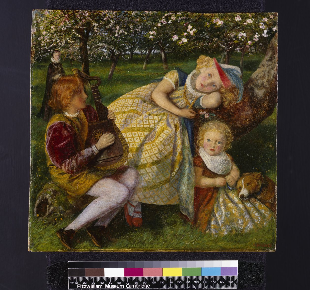 El Huerto del Rey, c.1858 de Arthur Hughes