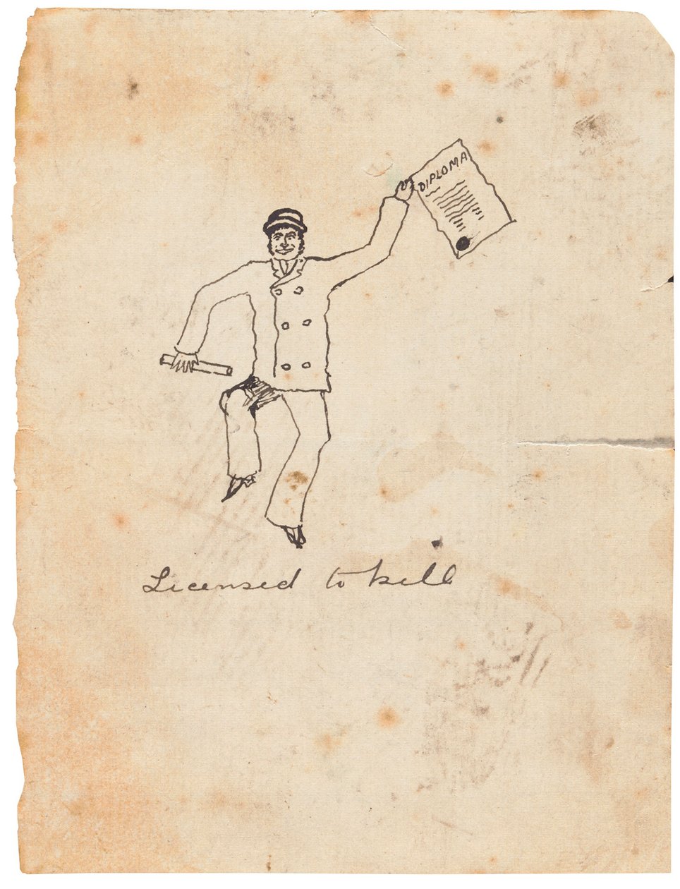 Autorretrato de Arthur Ignatius Conan Doyle