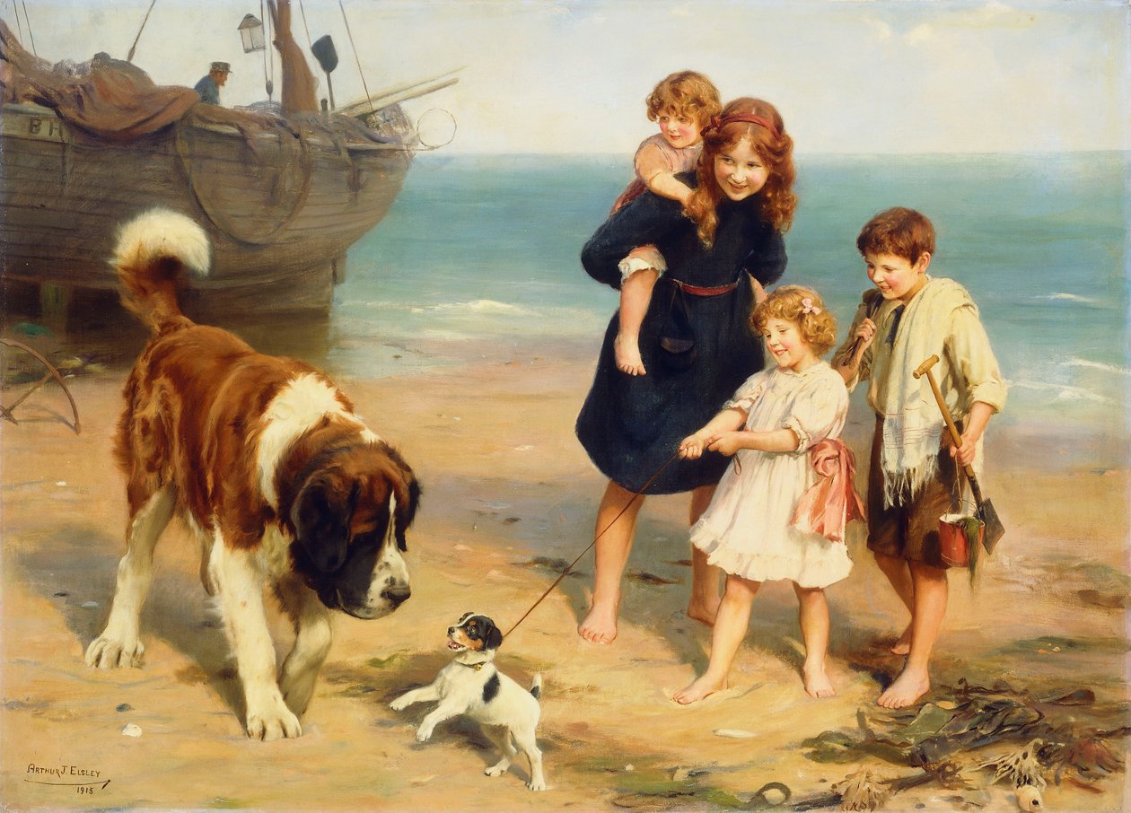 Diversión de verano de Arthur John Elsley
