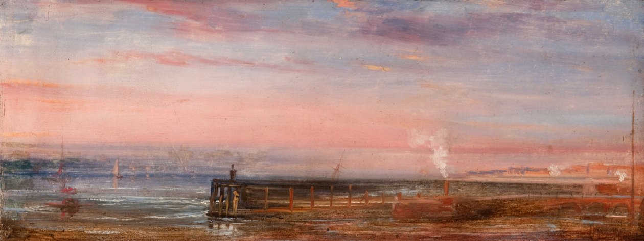 Craig Pier, paisaje nocturno de Arthur Lee