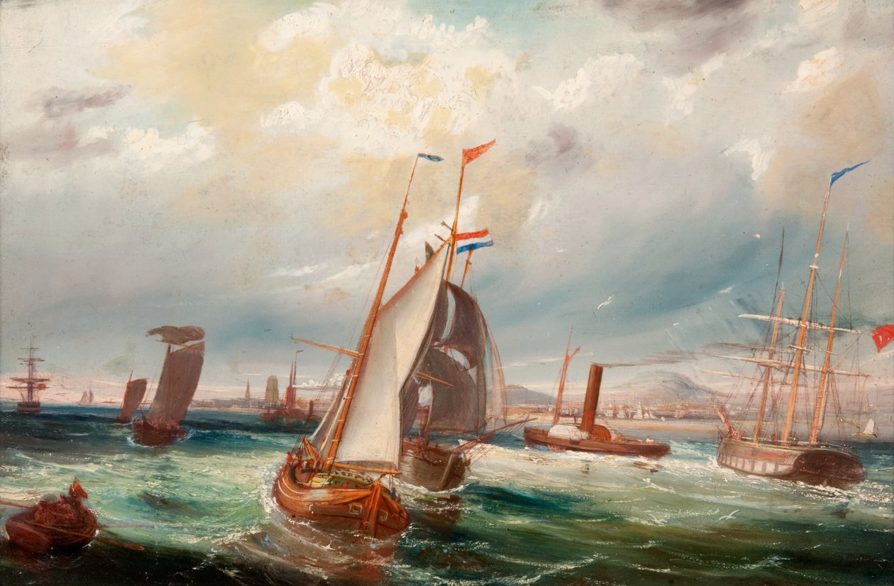 Dundee desde el río de Arthur Lee
