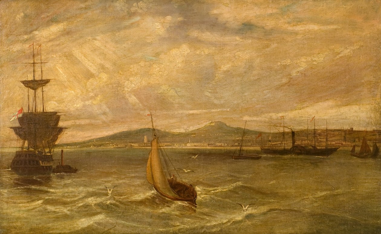 Dundee desde la Rada de Arthur Lee