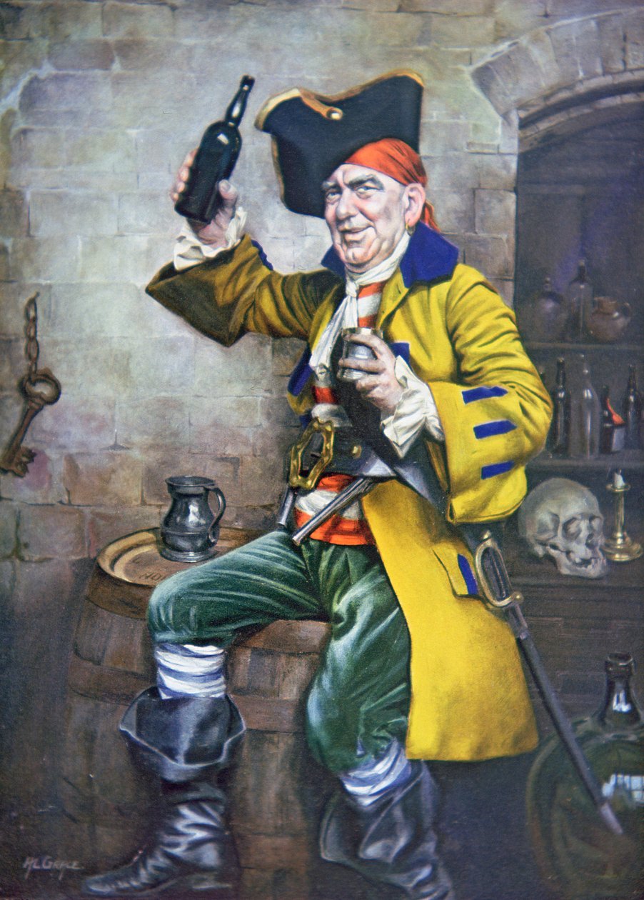 Un tipo de pirata de Arthur Longlands Grace