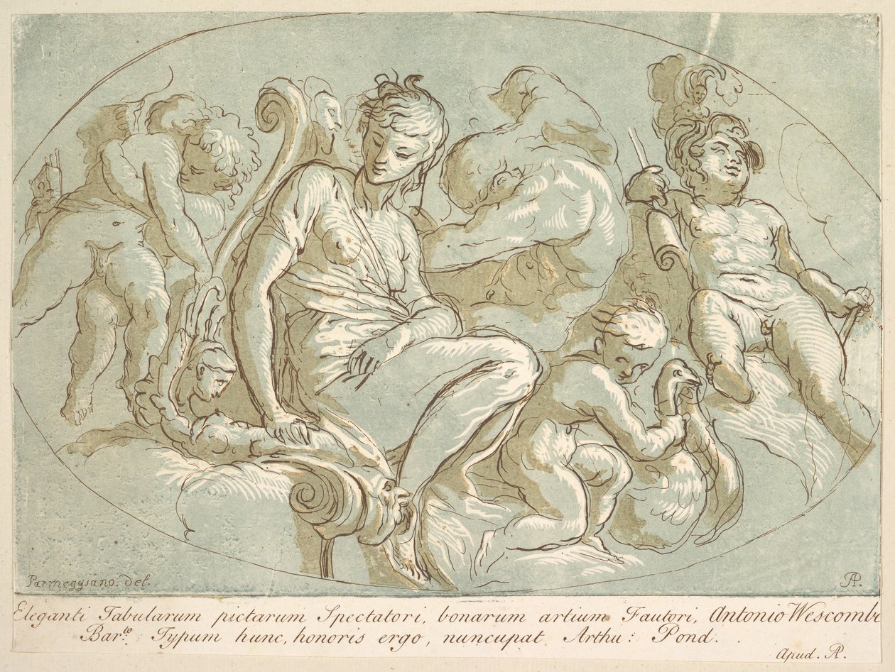 Venus rodeada de putti de Arthur Pond
