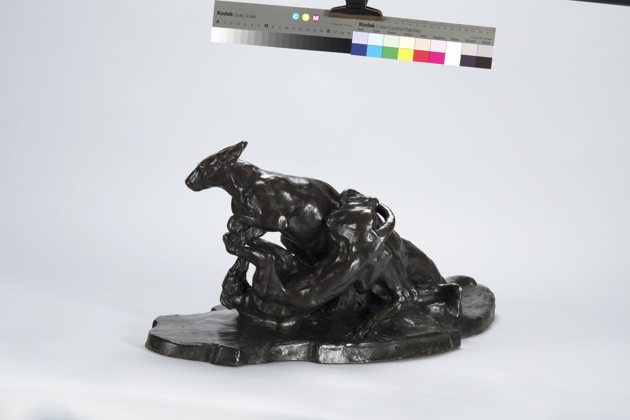 Canguro y perro de Arthur Putnam