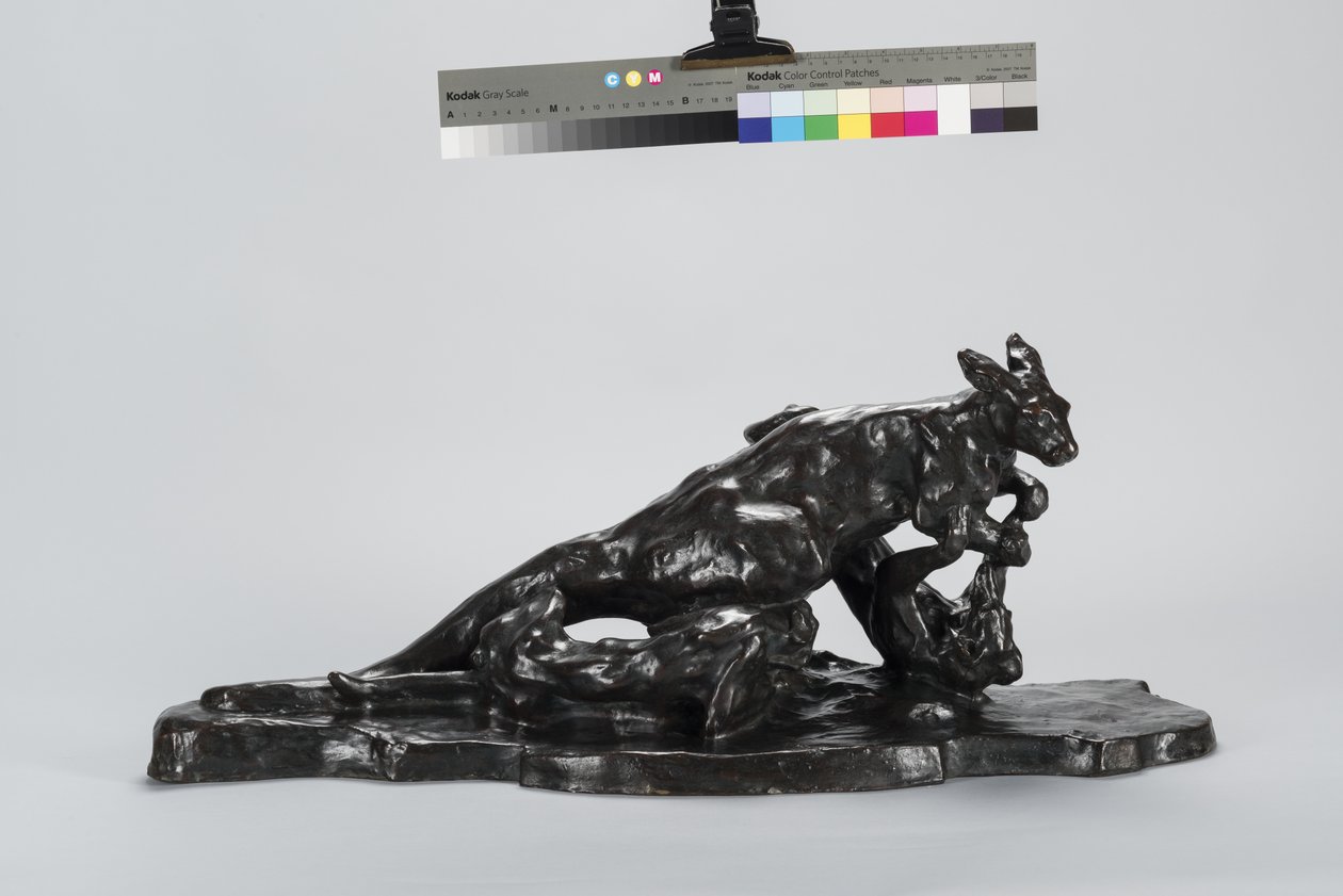 Canguro y perro de Arthur Putnam