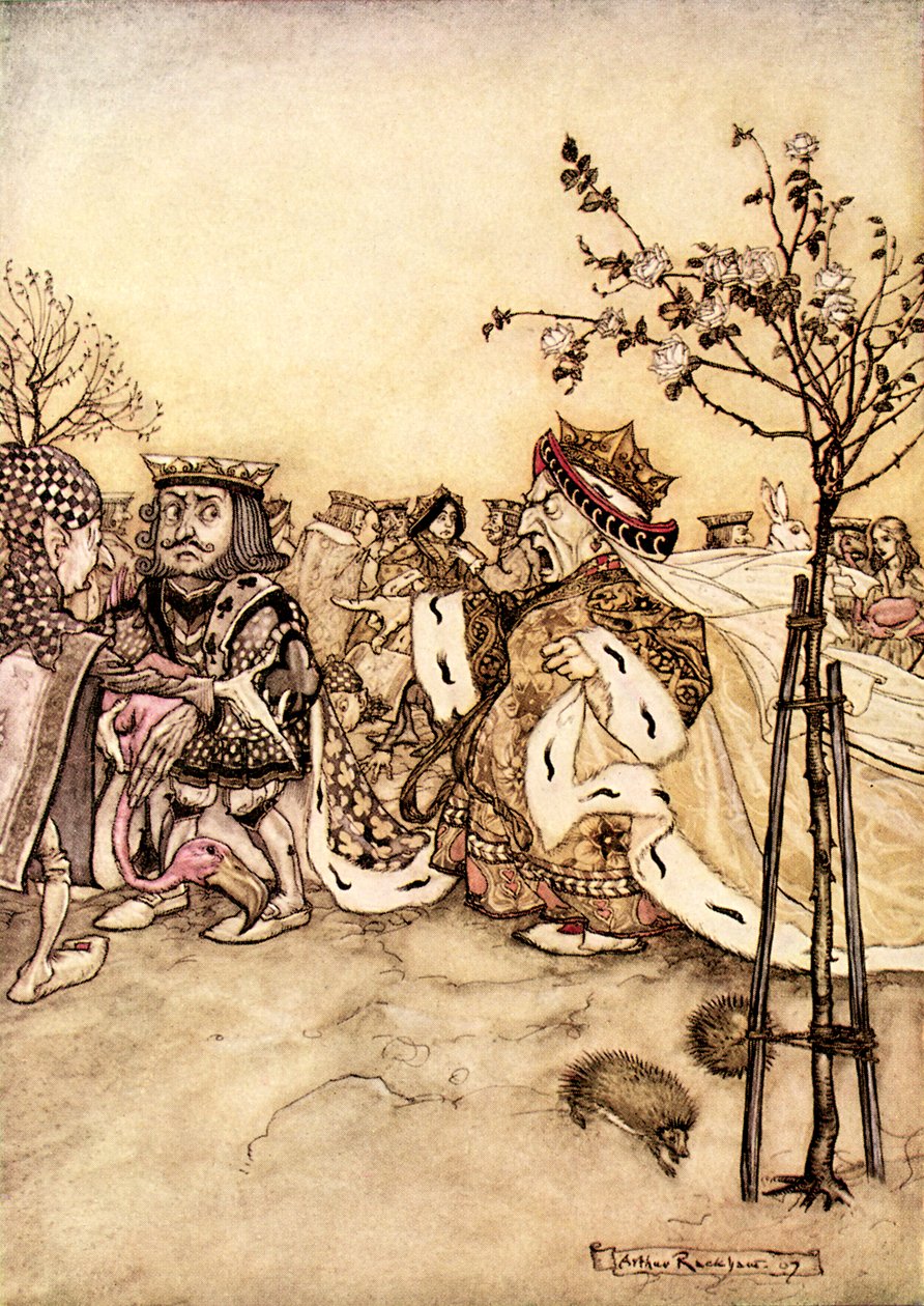 Las aventuras de Alicia en el país de las maravillas de Lewis Carroll de Arthur Rackham