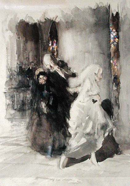 En la boda de Arthur Rackham