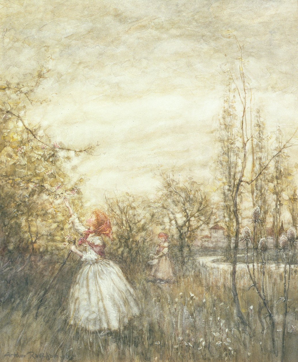 Madreselva, 1905 de Arthur Rackham