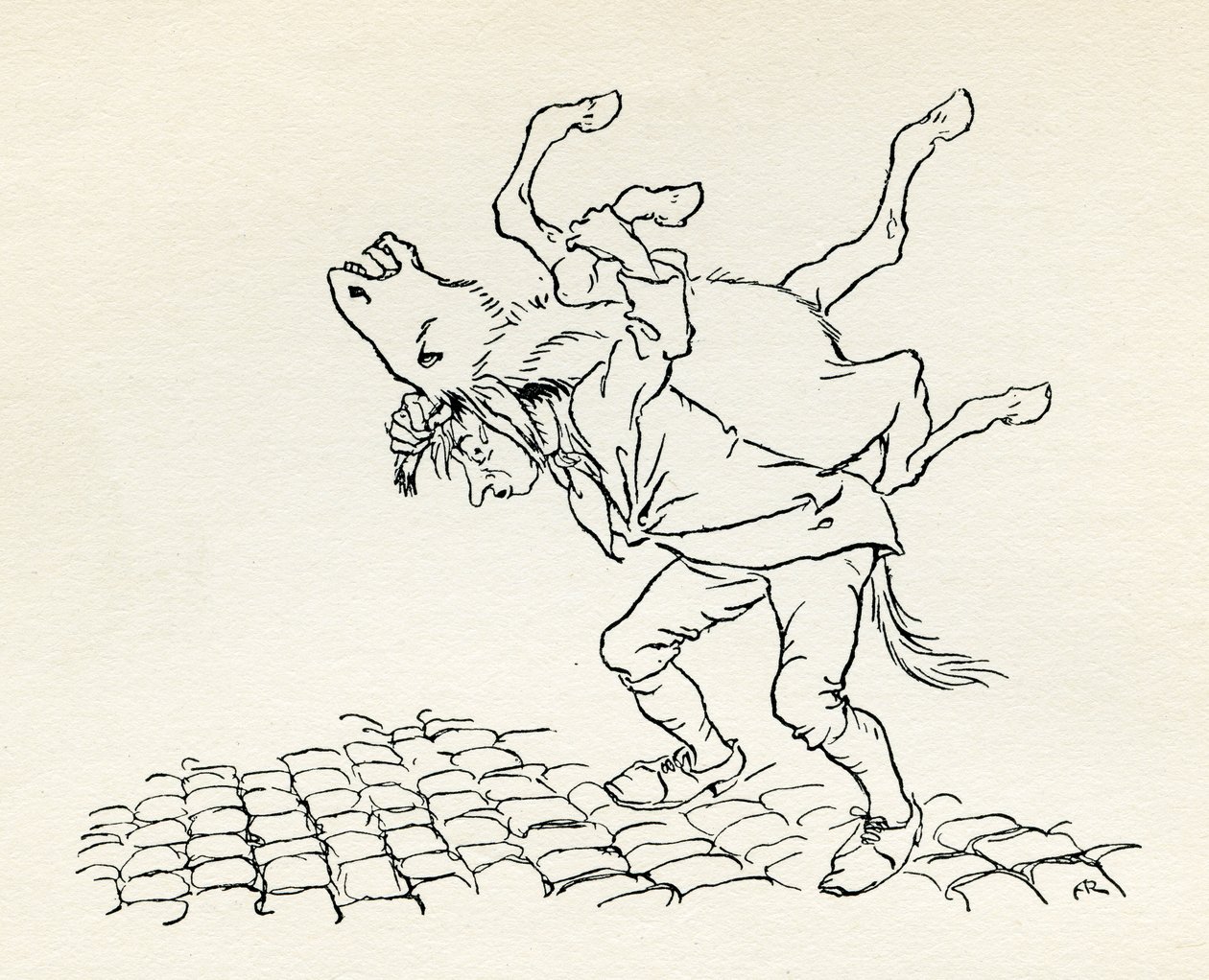 Jack el Perezoso de Arthur Rackham