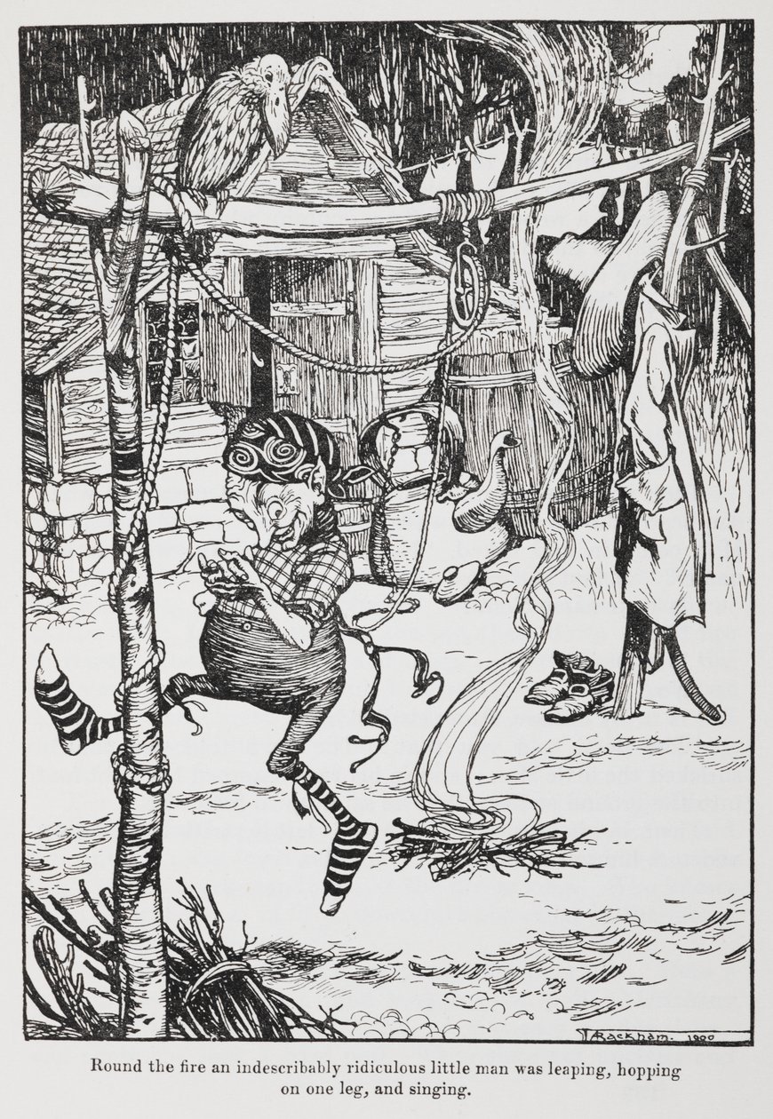 Rumpelstiltskin de Arthur Rackham