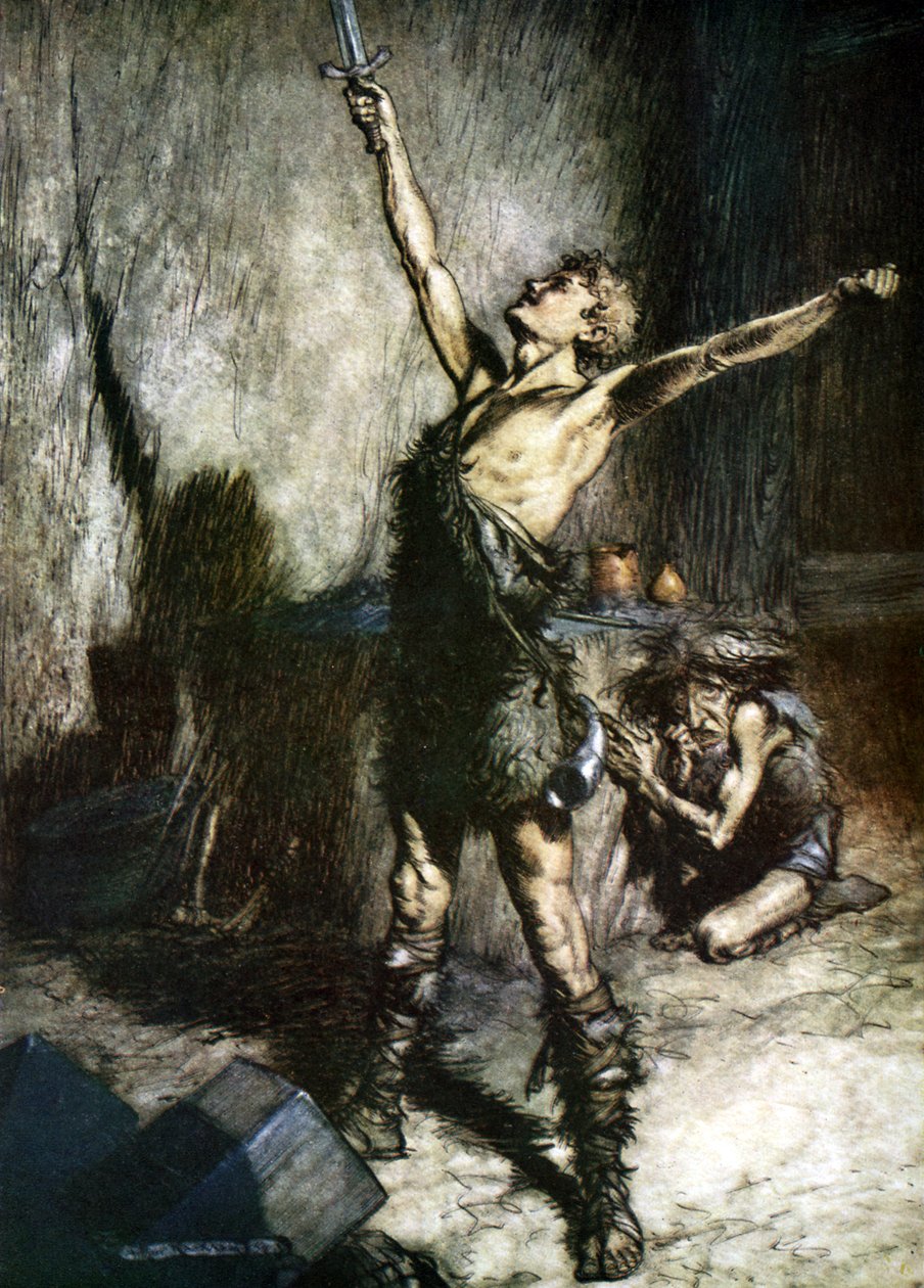 Sigfrido de Arthur Rackham