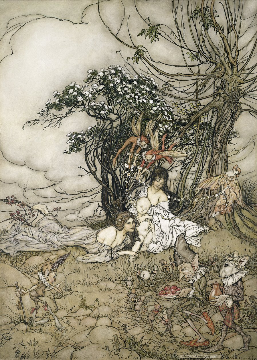 El cambiante, 1905 de Arthur Rackham
