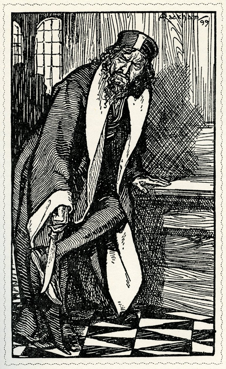 El mercader de Venecia de William Shakespeare de Arthur Rackham