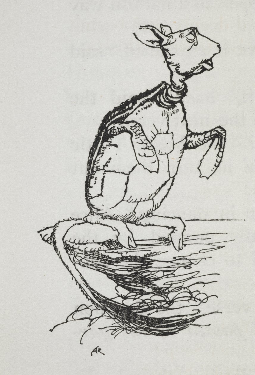 La Falsa Tortuga de Arthur Rackham