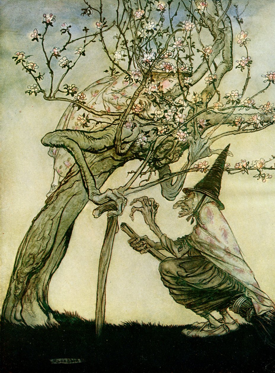 Las dos hermanas de Arthur Rackham