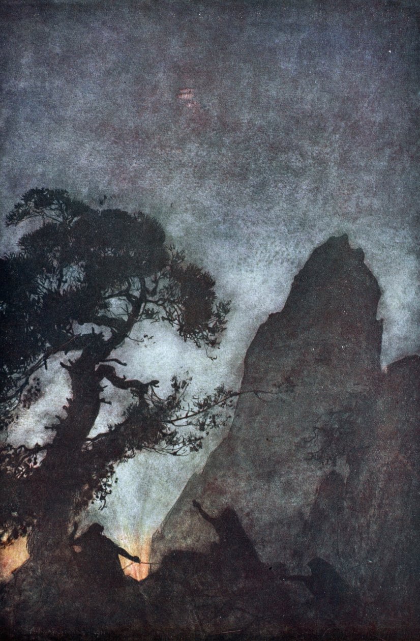 Las tres Nornas de Arthur Rackham