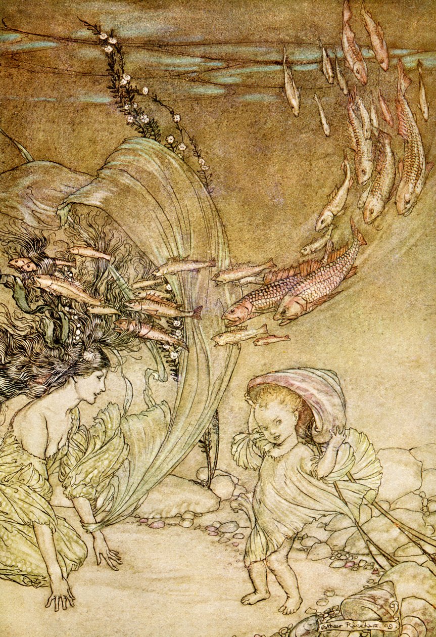 Undine de Friedrich de la Motte Fouqué de Arthur Rackham